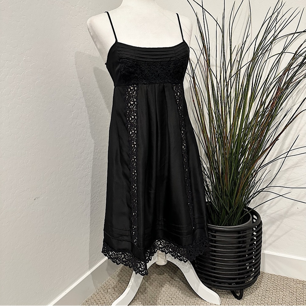 100% Silk BCBGMaxAzria Dress EUC